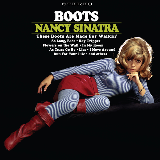 NANCY SINATRA - BOOTS - LP - VINYL 33 TOURS DISQUE VINYLE LP PARIS MONTPELLIER GROUND ZERO PLATINE PRO-JECT ALBUM TOURNE-DISQUE