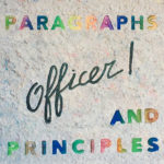 OFFICER - PARAGRAPHS & PRINCIPLES - LP - VINYL 33 TOURS DISQUE VINYLE LP PARIS MONTPELLIER GROUND ZERO PLATINE PRO-JECT ALBUM