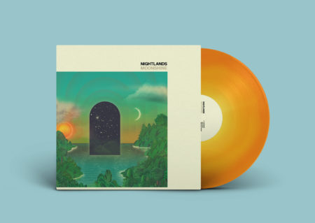 NIGHTLANDS - MOONSHINE (LTD ORANGE & YELLOW SUNSHINE VINYL) - LP - VINYL 33 TOURS DISQUE VINYLE LP PARIS MONTPELLIER GROUND ZERO PLATINE PRO-JECT ALBUM TOURNE-DISQUE