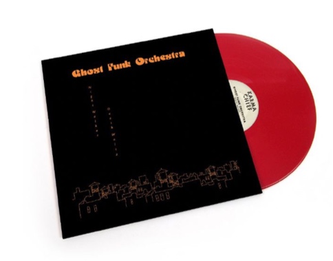 GHOST FUNK ORCHESTRA - NIGHT WALKER DEATH WALTZ (EDITION EXCLU INDES VINYLE ROUGE) - LP - VINYL 33 TOURS DISQUE VINYLE LP PARIS MONTPELLIER GROUND ZERO PLATINE PRO-JECT ALBUM TOURNE-DISQUE