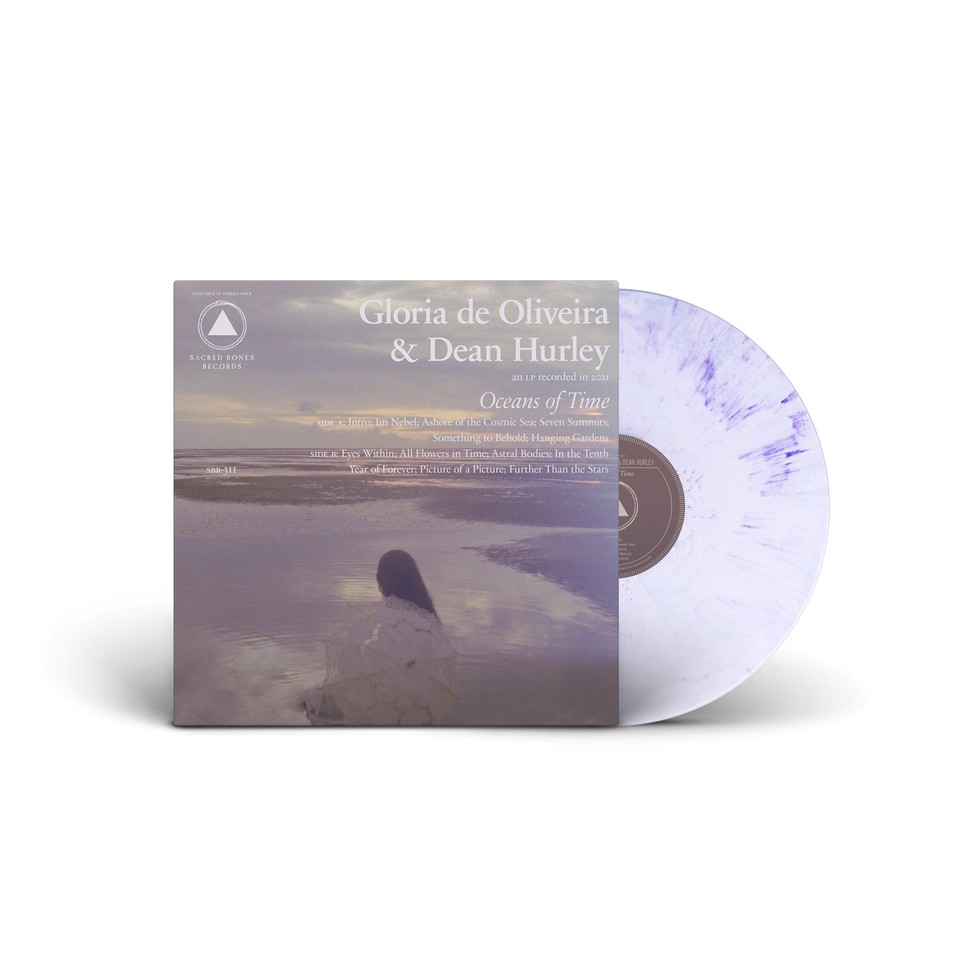 GLORIA DE OLIVEIRA & DEAN HURLEY - OCEANS OF TIME - VINYL 33 TOURS DISQUE VINYLE LP PARIS MONTPELLIER GROUND ZERO PLATINE PRO-JECT ALBUM TOURNE-DISQUE