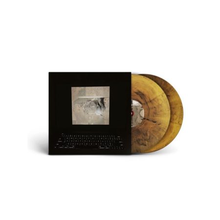 LAMBCHOP - THE BIBLE - 2 Vinyl LP 12"s - Vinyle translucide galaxy (effet marbre noir & orange)