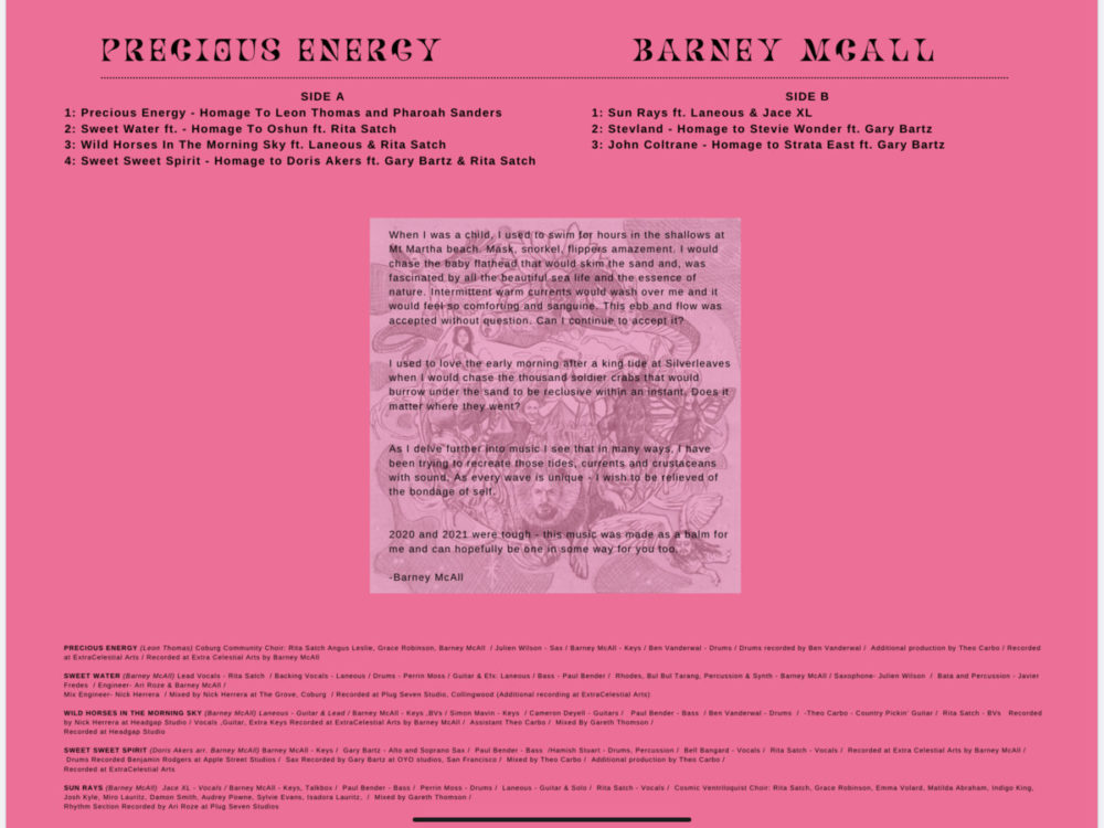 MC ALL, BARNEY - PRECIOUS ENERGY - VINYL 33 TOURS DISQUE VINYLE LP PARIS MONTPELLIER GROUND ZERO PLATINE PRO-JECT ALBUM TOURNE-DISQUE