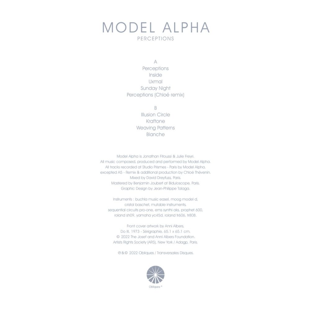 Model Alpha Perceptions VINYL 33 TOURS DISQUE VINYLE LP PARIS MONTPELLIER GROUND ZERO PLATINE PRO-JECT ALBUM TOURNE-DISQUE