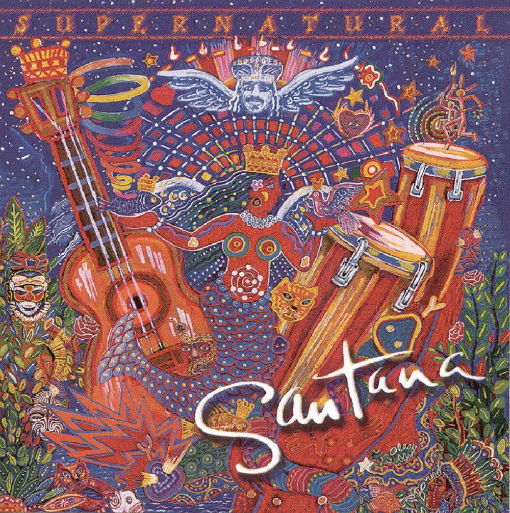 SANTANA - SUPERNATURAL - LP - VINYL 33 TOURS DISQUE VINYLE LP PARIS MONTPELLIER GROUND ZERO PLATINE PRO-JECT ALBUM TOURNE-DISQUE