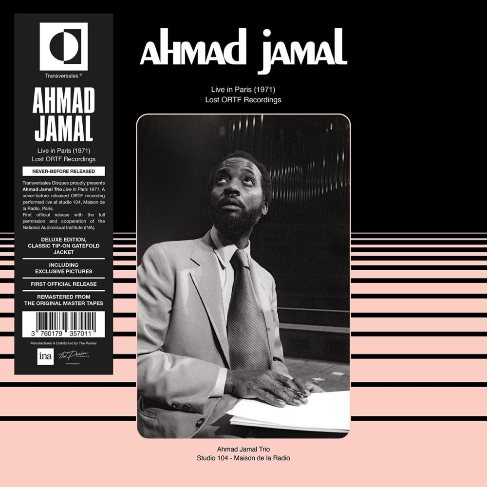AHMAD JAMAL - Live In Paris (1971 - Lost ORTF Recordings) - VINYL 33 TOURS DISQUE VINYLE LP PARIS MONTPELLIER GROUND ZERO PLATINE PRO-JECT ALBUM TOURNE-DISQUE