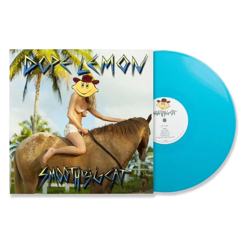 DOPE LEMON - SMOOTH BIG CAT (TURQUOISE BLUE VINYL) - LP 01