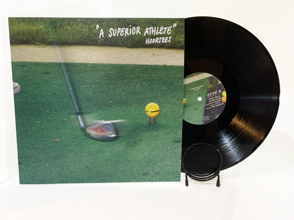 HOORSEES - A SUPERIOR ATHLETE - LP - VINYL 33 TOURS DISQUE VINYLE LP PARIS MONTPELLIER GROUND ZERO PLATINE PRO-JECT ALBUM TOURNE-DISQUE