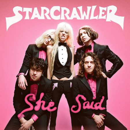 STARCRAWLER - SHE SAID (PINK VINYL) - LP 01 VINYL 33 TOURS DISQUE VINYLE LP PARIS MONTPELLIER GROUND ZERO PLATINE PRO-JECT ALBUM TOURNE-DISQUE 16/09/2022 U.S.A.