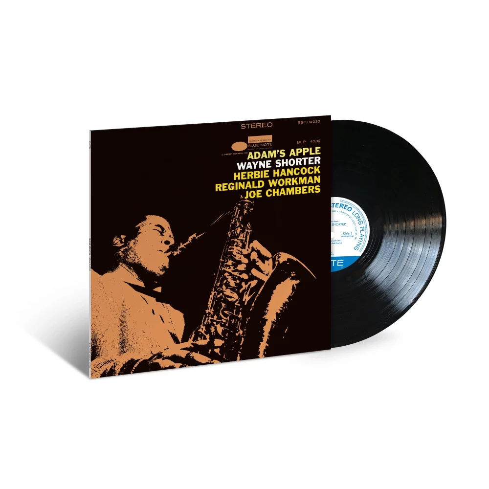 Wayne Shorter-AdamsApple VINYL 33 TOURS DISQUE VINYLE LP PARIS MONTPELLIER GROUND ZERO PLATINE PRO-JECT ALBUM TOURNE-DISQUE