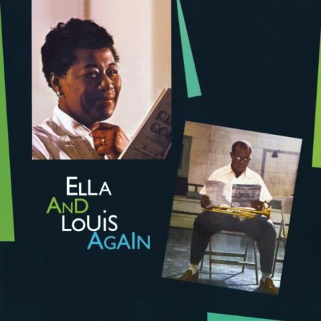 ELLA AND LOUIS AGAIN - ELLA FITZGERALD LOUIS ARMSTRONG VINYL 33 TOURS DISQUE VINYLE LP PARIS MONTPELLIER GROUND ZERO PLATINE PRO-JECT ALBUM TOURNE-DISQUE
