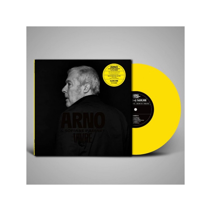 ARNO & SOFIANE PAMART - VIVRE - LP - VINYL 33 TOURS DISQUE VINYLE LP PARIS MONTPELLIER GROUND ZERO PLATINE PRO-JECT ALBUM TOURNE-DISQUE