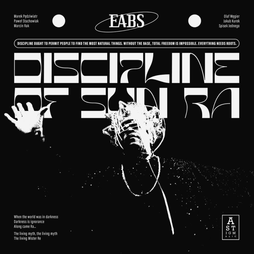 EABS - DISCIPLINE OF SUN RA - LP VINYL 33 TOURS DISQUE VINYLE LP PARIS MONTPELLIER GROUND ZERO PLATINE PRO-JECT ALBUM TOURNE-DISQUE