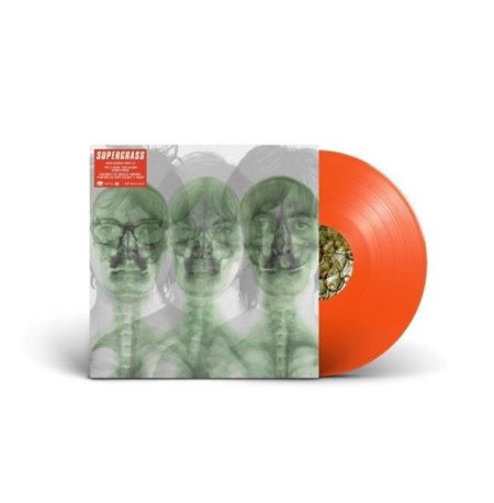 SUPERGRASS - SUPERGRASS (NEON ORANGE VINYL) - LP VINYL 33 TOURS DISQUE VINYLE LP PARIS MONTPELLIER GROUND ZERO PLATINE PRO-JECT ALBUM TOURNE-DISQUE