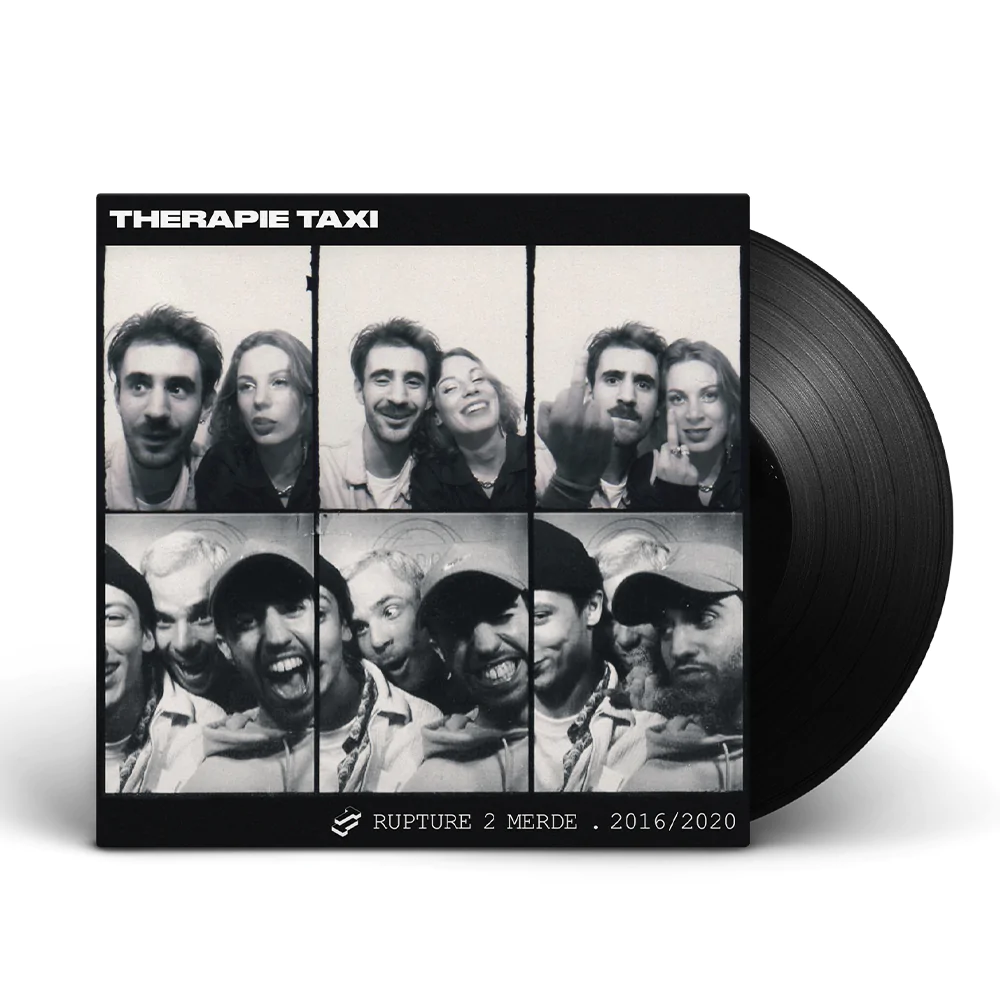 THERAPIE TAXI - RUPTURE 2 MERDE VINYL 33 TOURS DISQUE VINYLE LP PARIS MONTPELLIER GROUND ZERO PLATINE PRO-JECT ALBUM TOURNE-DISQUE