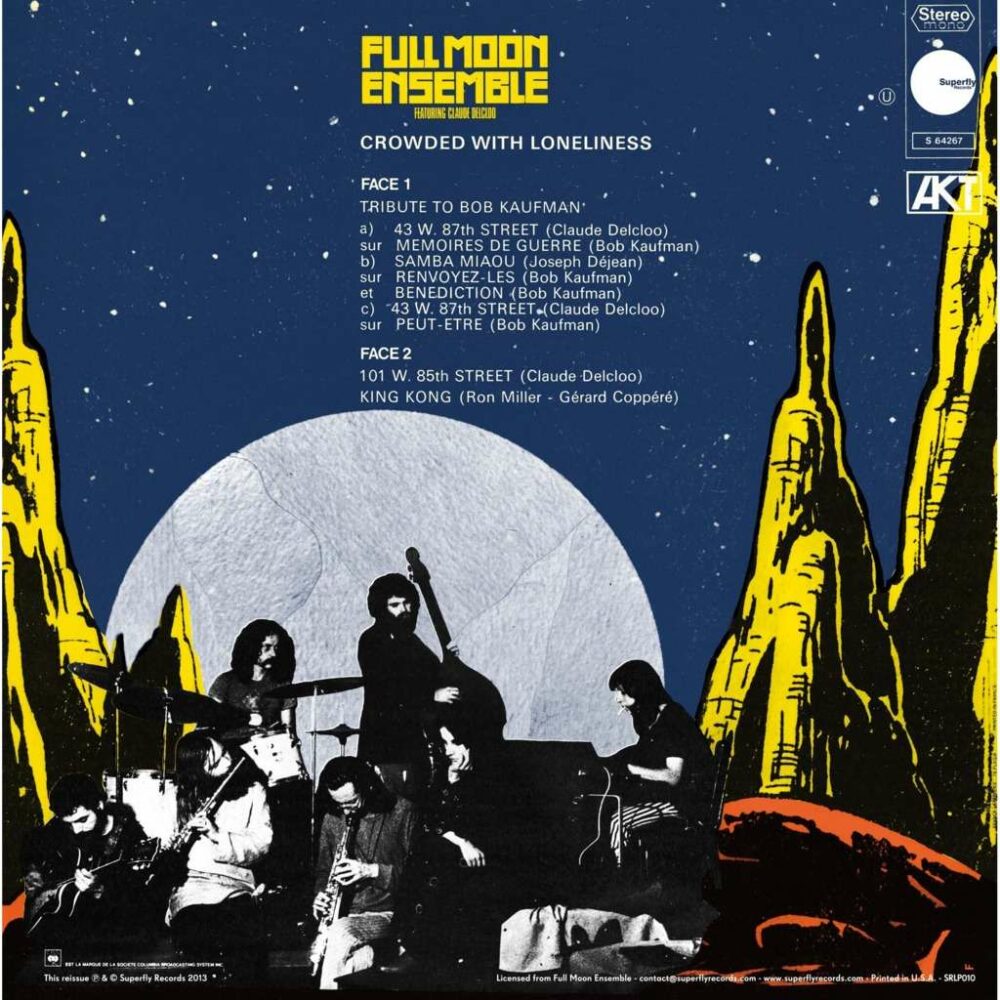 FULL MOON ENSEMBLE FEAT CLAUDE DELCLOO - CROWDED WITH LONELINESS - LP VINYL 33 TOURS DISQUE VINYLE LP PARIS MONTPELLIER GROUND ZERO PLATINE PRO-JECT ALBUM TOURNE-DISQUE MUSICAL FIDELITY KANTU YU BRINGHS ORTOFON 45 TOURS SINGLES ALBUM ACHETER UNE PLATINE VINYLS BOUTIQUE PHYSIQUE DISQUAIRE MAGASIN CENTRE VILLE crowded-with-loneliness-limited-gatefold