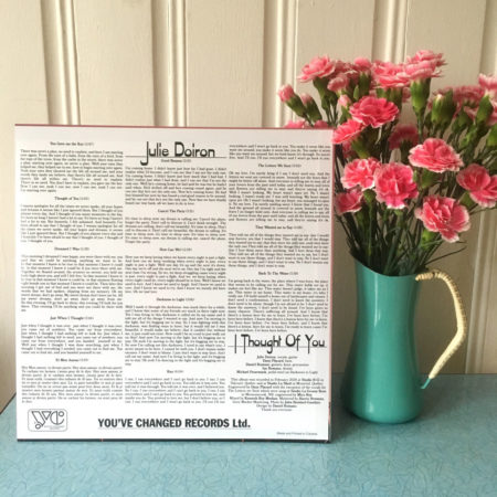 DOIRON JULIE - I THOUGHT OF YOU - LP - 2021 - VINYL RECORD - VINYLE - MONTPELLIER - PARIS