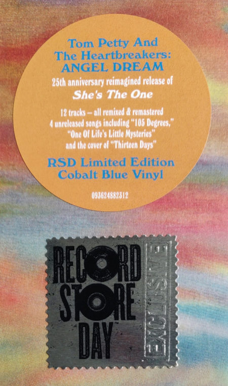 TOM PETTY & THE HEARTBREAKERS – Angel Dream (Songs from the motion picture She’s The One) – Color LP (DISQUAIRE DAY 2021)
