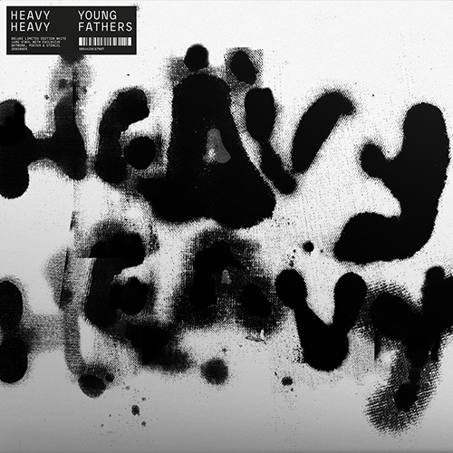 YOUNG FATHERS – HEAVY HEAVY (EXCLU INDES VINYLE BLANC POCHETTE SERIGRAPHIEE) – LP