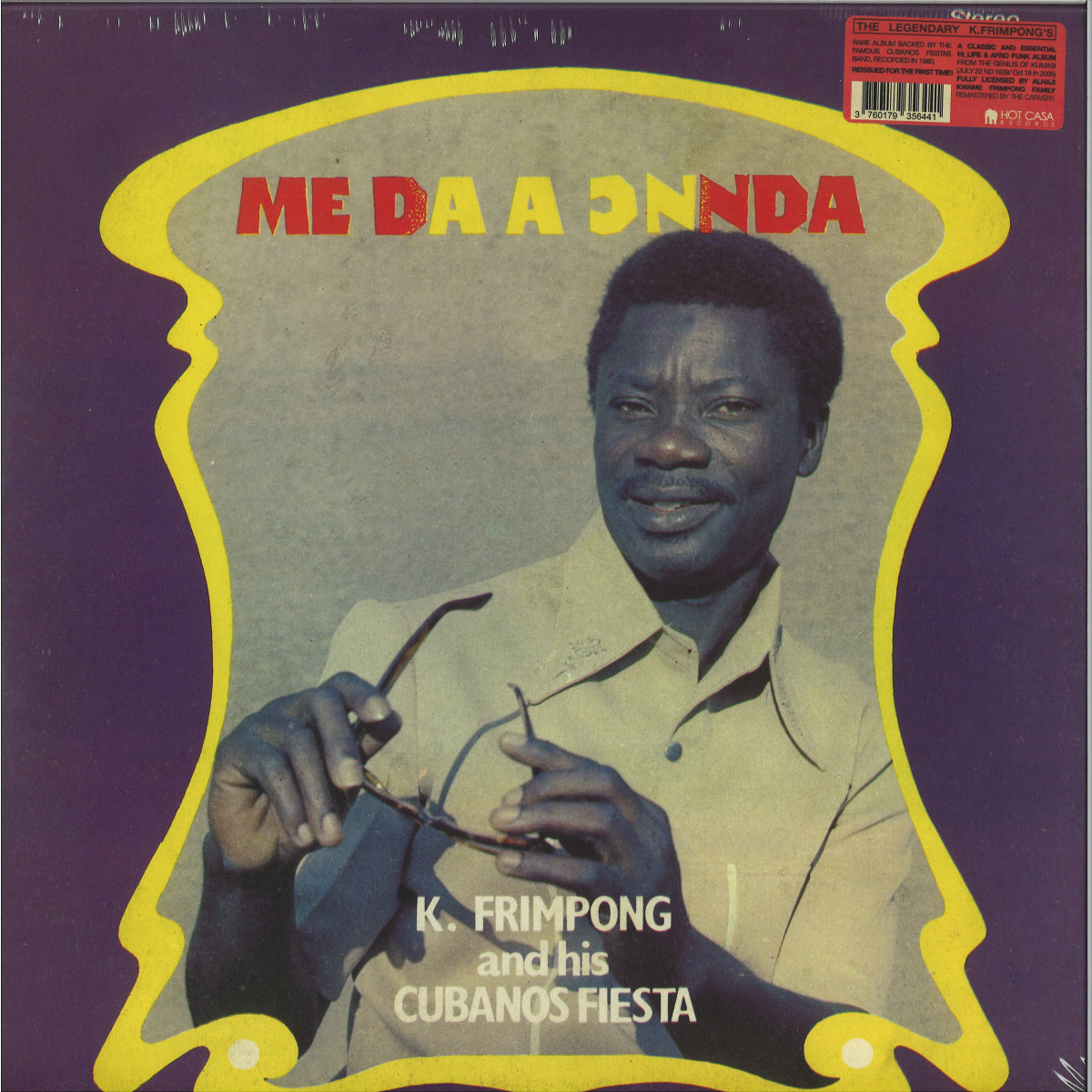 K. FRIMPONG AND HIS CUBANO FIESTA - ME DA A ONNDA - LP