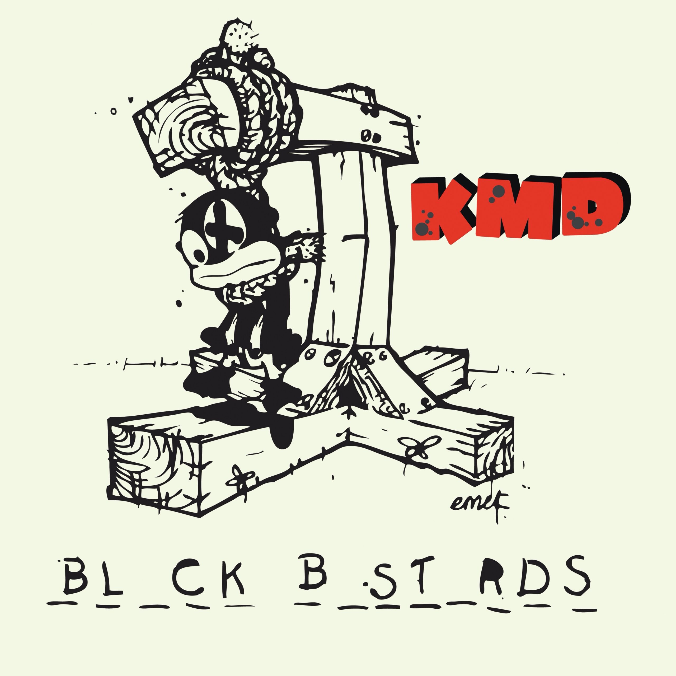 KMD "BLACK BASTARDS " VINYLE