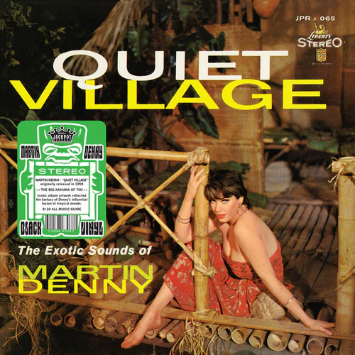 MARTIN DENNY QUIET VILGAE JACKPOT RECORDS LP VINYLES