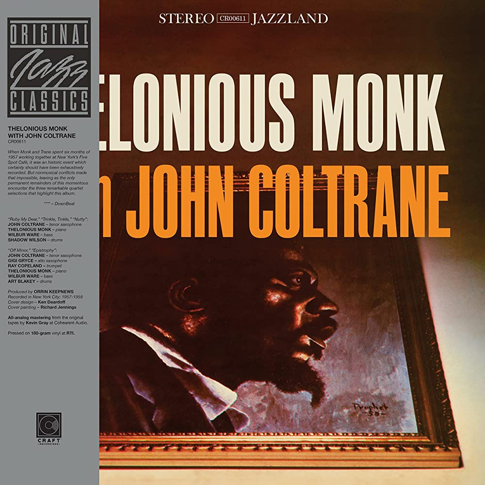 THELONIOUS MONK WITH JOHN COLTRANE - S/T - LP