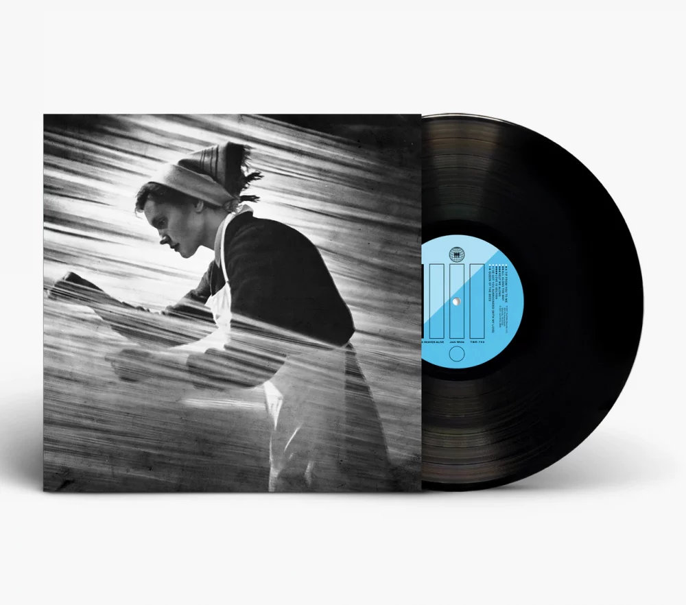 Jack-White-Entering-Heaven-Alive-LP - 2022 VINYL 33 TOURS DISQUE VINYLE LP PARIS MONTPELLIER GROUND ZERO PLATINE PRO-JECT ALBUM TOURNE-DISQUE