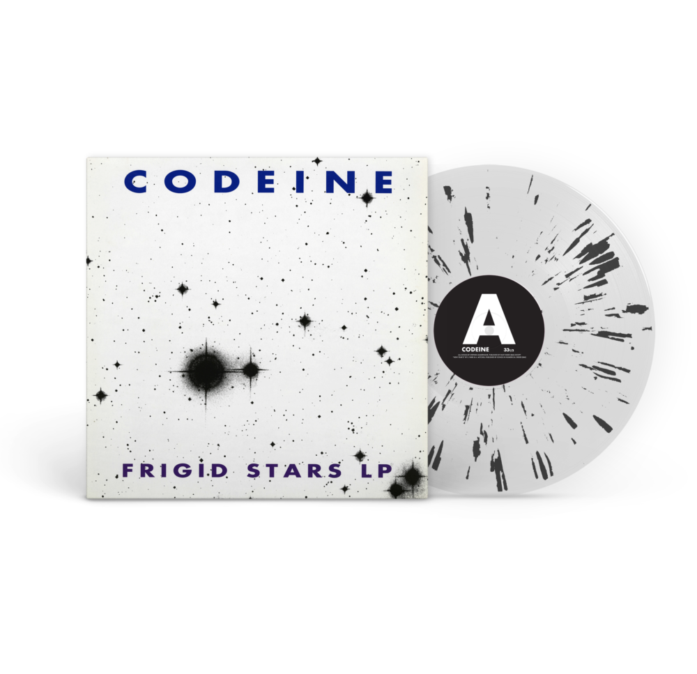 CODEINE - FRIGID STARS [VINYLE TRANSPARENT SPLATTER NOIR]