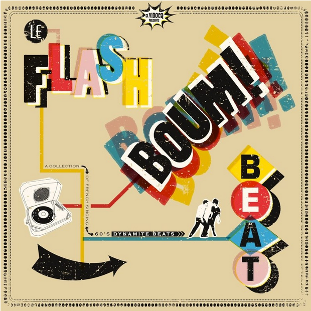 V_A - Le flash boum! beat LP CD