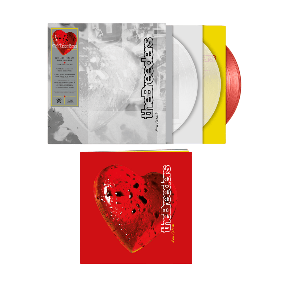BREEDERS – LAST SPLASH (30TH ANNIVERSARY 2LP + EP VINYLE ROUGE) – LP