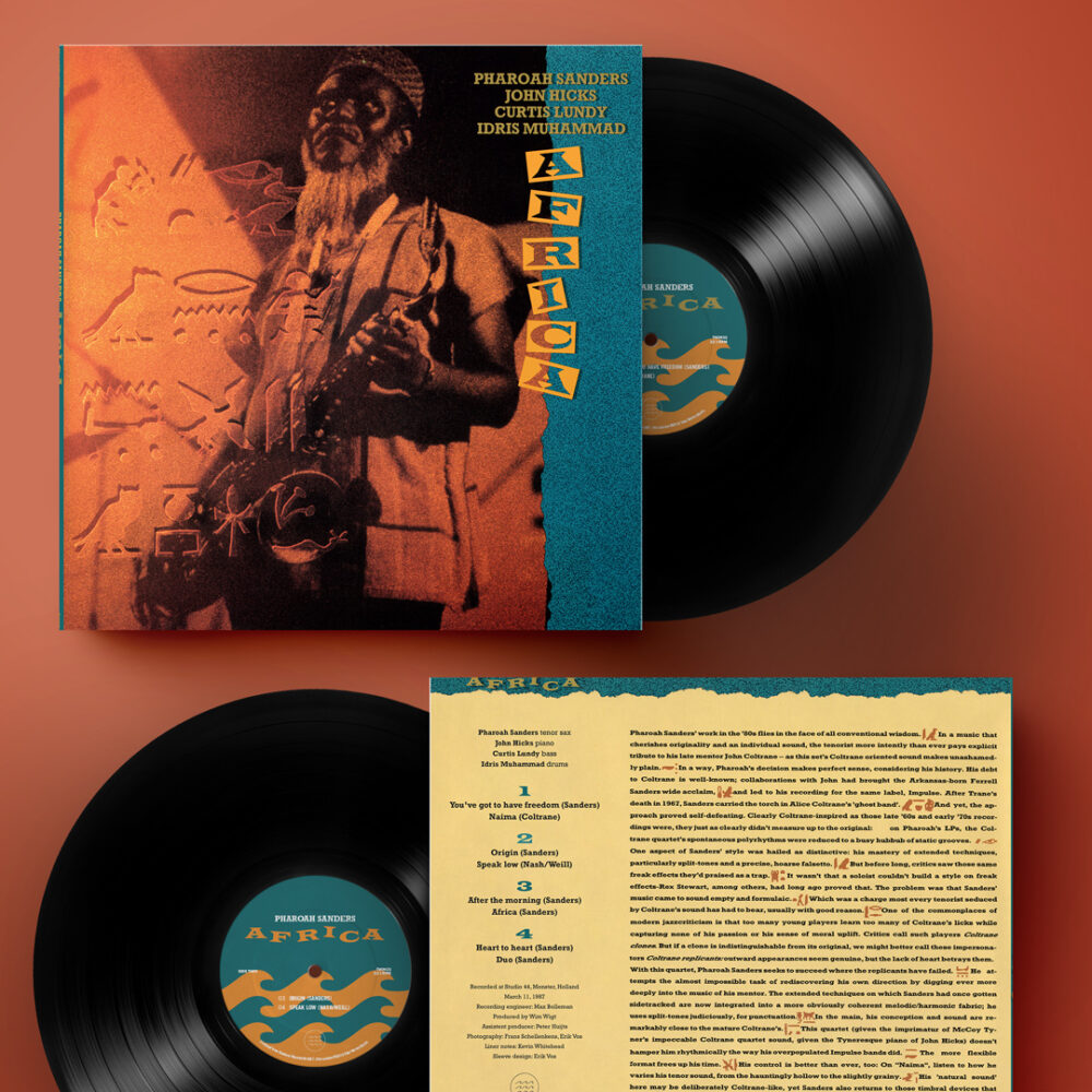 PHAROAH SANDERS - AFRICA (EDITION LIMITEE 2LP VINYLE 180GR & BONUS TRACKS) - LP