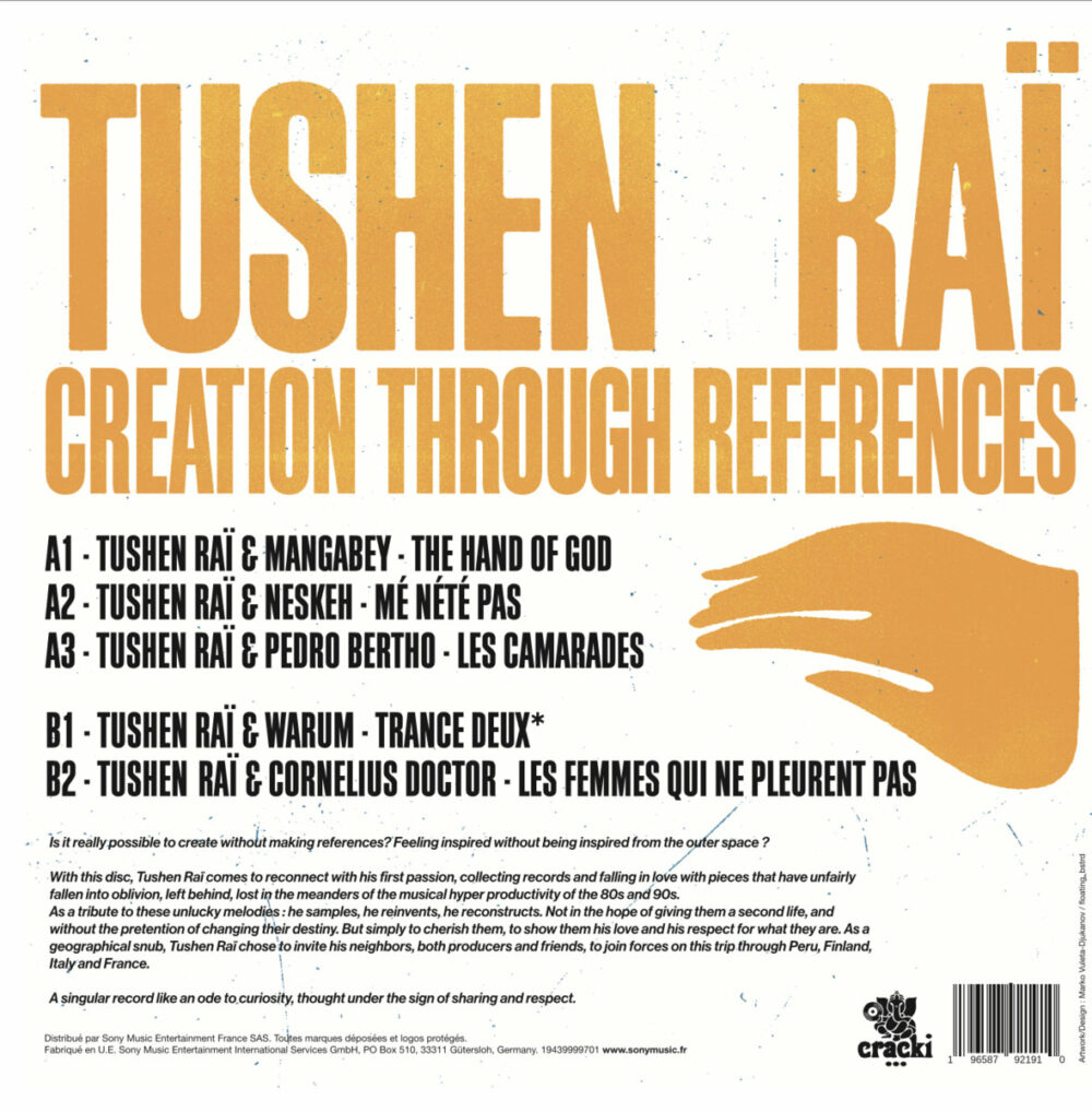 TUSHEN RAI - CREATION THROUGH REFERENCES