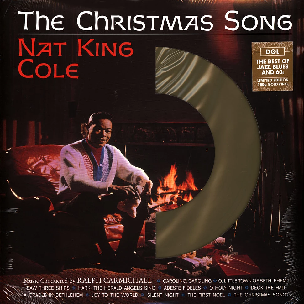 Une nouvelle réédition de la collection originale de 1962 des classiques de Noël de Nat King Cole, en édition limitée vinyle HQ 180 GR couleur "OR".
