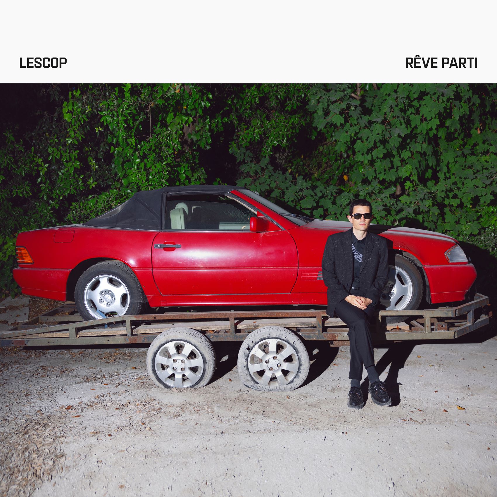 LESCOP – REVE PARTI (LP DOUBLE EDITION LIMITEE VINYLE ROUGE) – LP