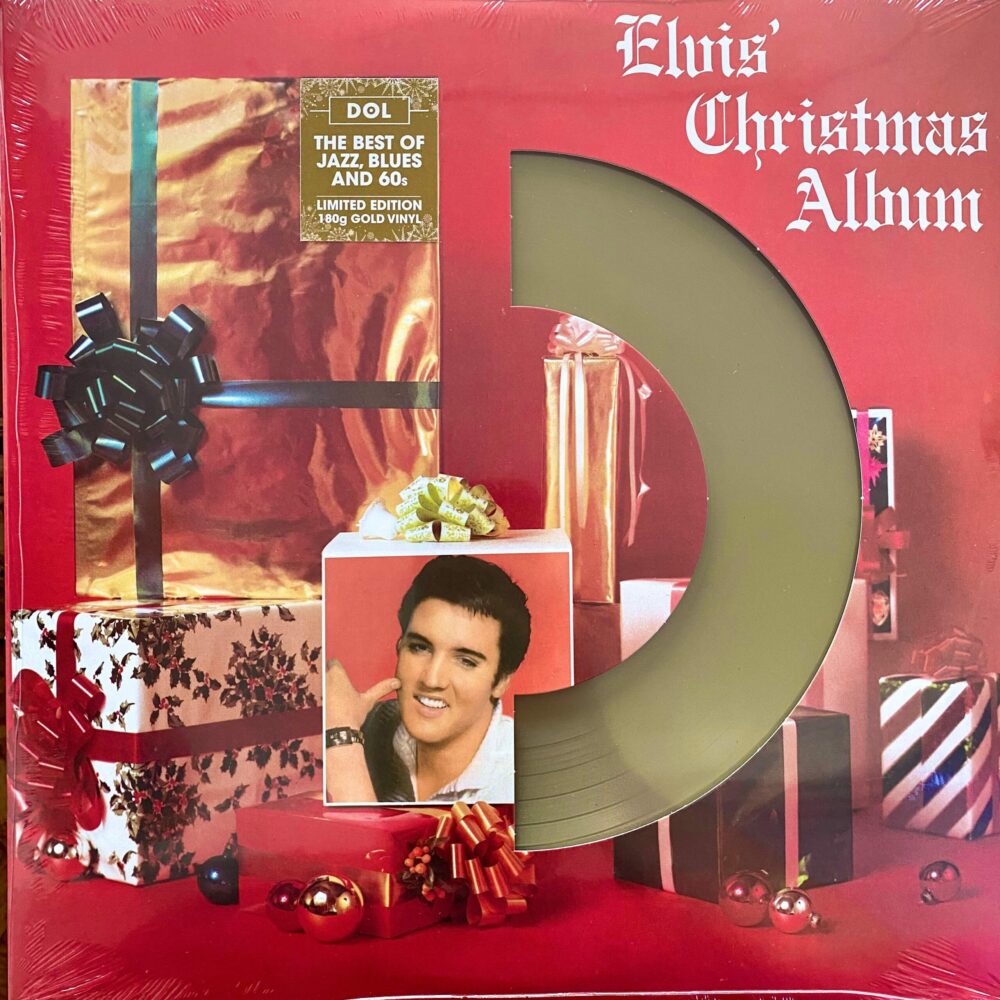 PRESLEY, ELVIS - ELVIS'CHRISTMAS ALBUM (LTD EDITION 180GR GOLD VINYL) - LP
