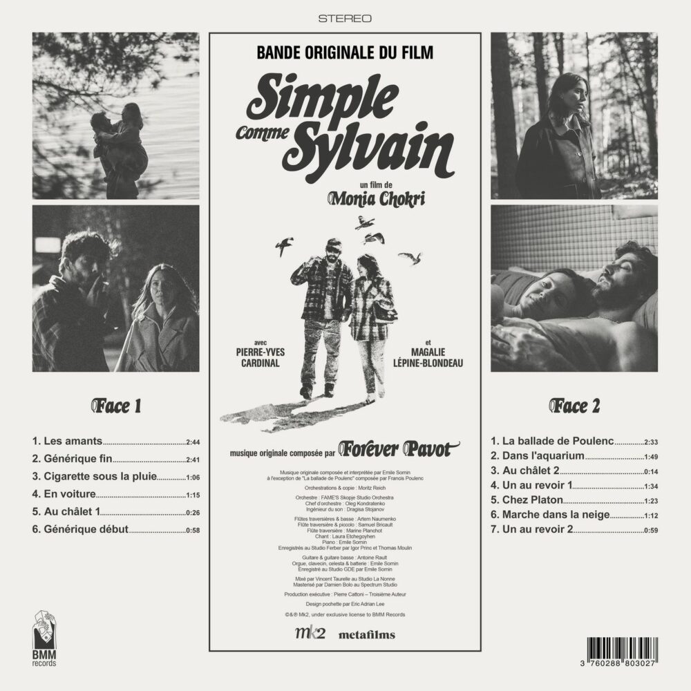 FOREVER PAVOT – SIMPLE COMME SYLVAIN – OST – LP