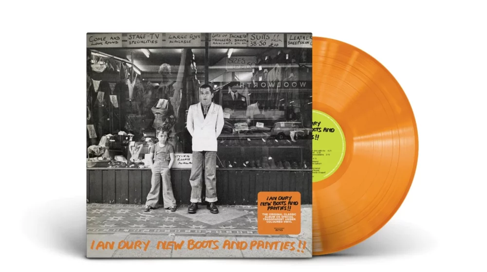 DURY, IAN - NEW BOOTS AND PANTIES (TRANSPARENT AMBER COLOURED VINYL) - LP 01