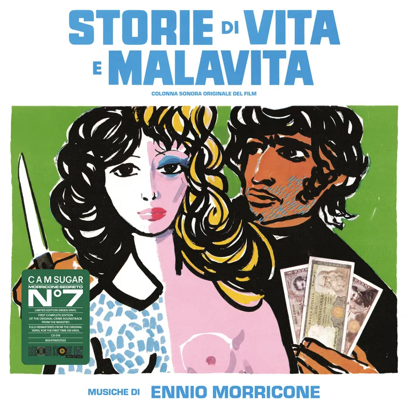 Etiquette MORRICONE, ENNIO – STORIE DI VITA E MALAVITA – LP
