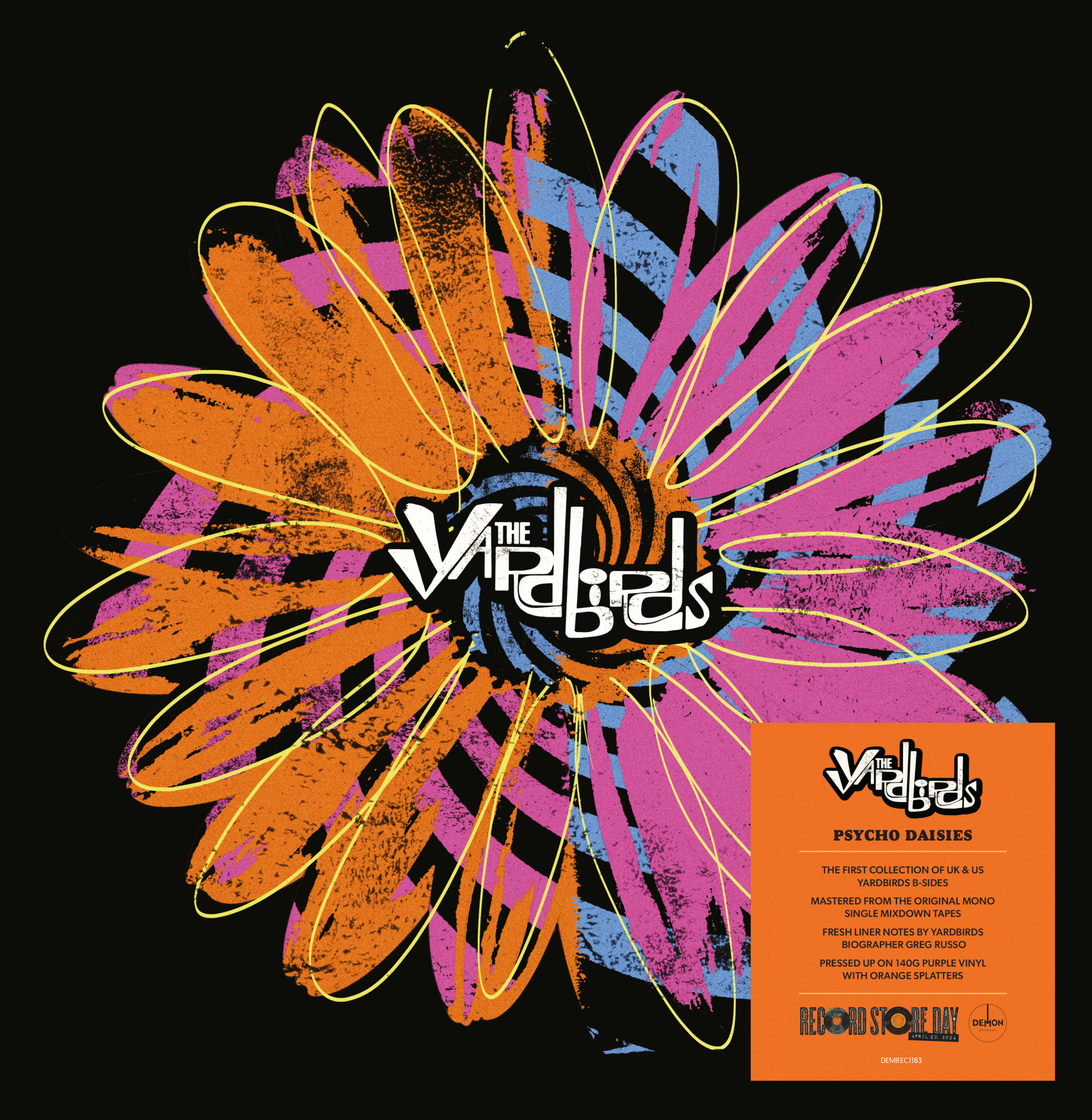 YARDBIRDS - PSYCHO DAISIES: THE COMPLETE B-SIDES - LP