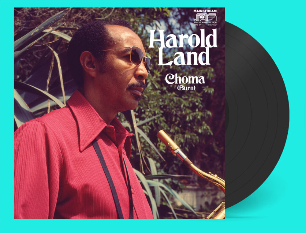 Etiquette LAND, HAROLD – CHOMA (BURN) LP GATEFOLD + INSERT – LP