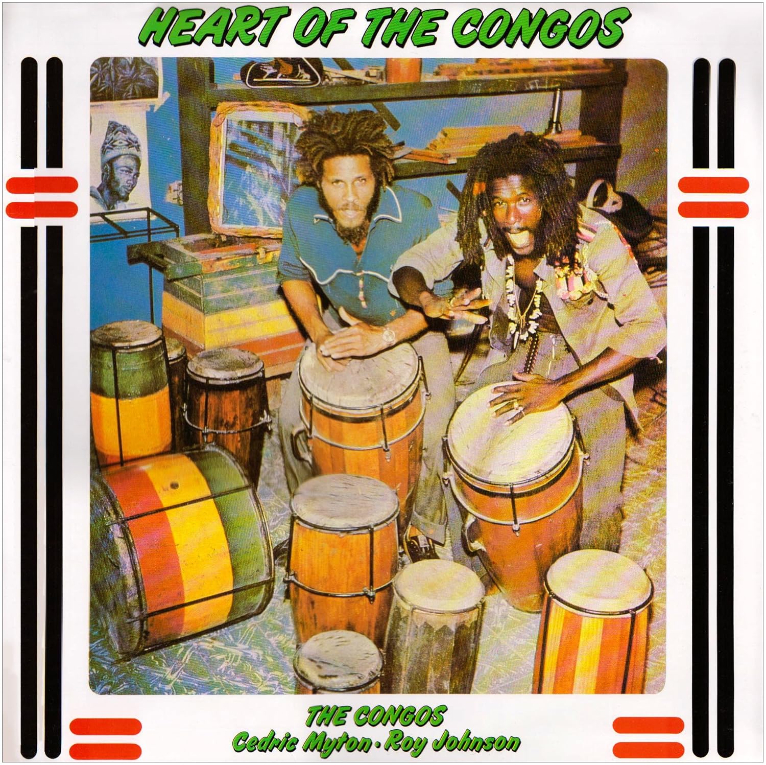 Etiquette CONGOS – HEART OF THE CONGOS – LP