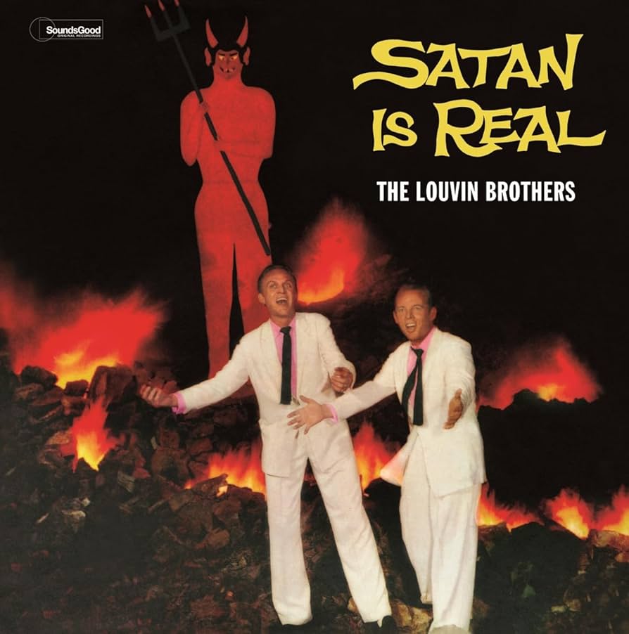 LOUVIN BROTHERS SATAN IS REAL VINYLE LP