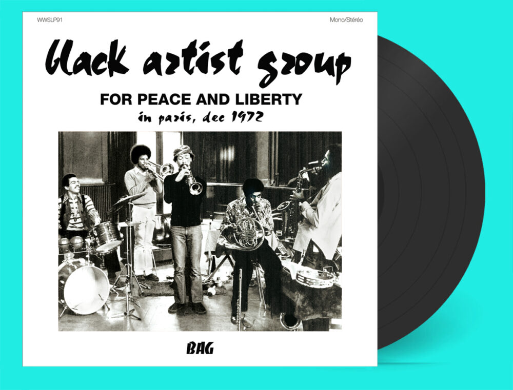 BLACK ARTIST GROUP - FOR PEACE AND LIBERTY - LP