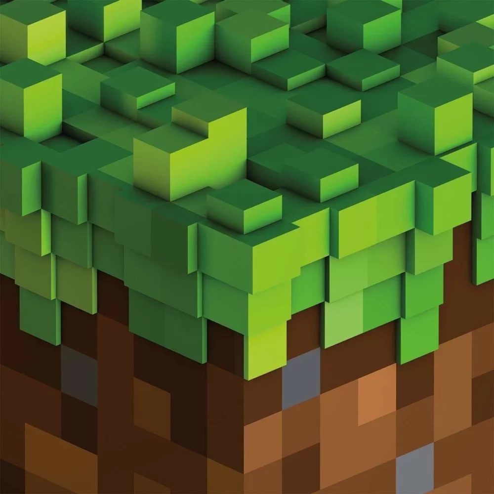 C 418 - MINECRAFT VOLUME ALPHA (TRANSPARENT GREEN VINYL) - LP 01