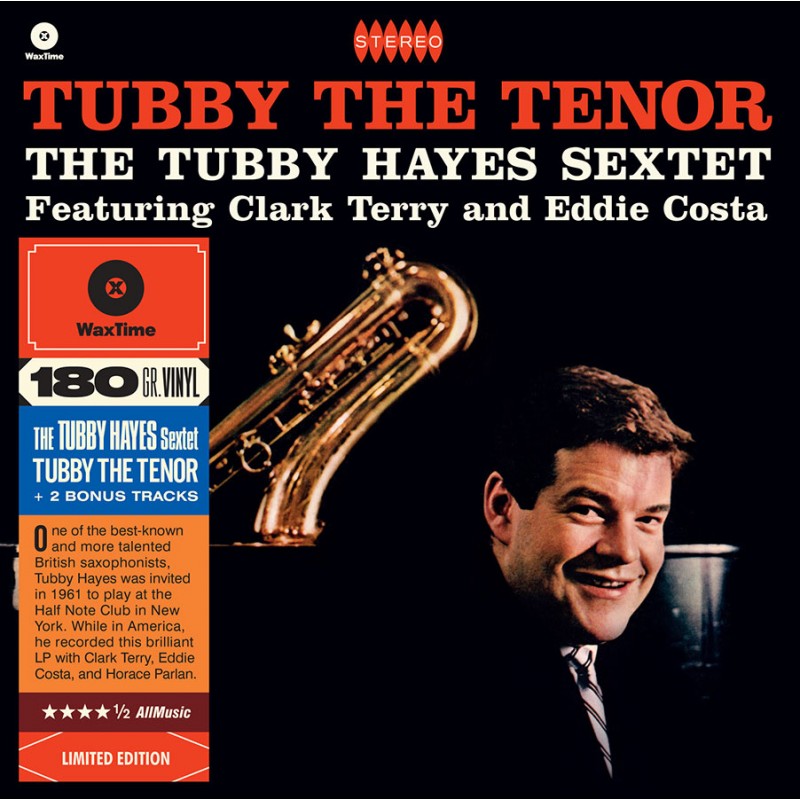 VINYLE LP tubby-the-tenor-w-clark-terry-eddie-costa
