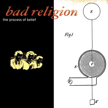 BAD RELIGION - THE PROCESS OF BELIEF (LTD ANNIVERSARY EDITION COLOR VINYL) - LP