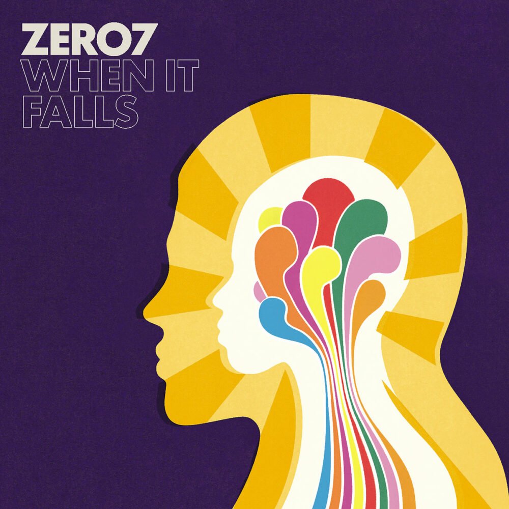 ZERO 7 SEVEN WHEN IT FALLS REEDITION VINYLE LP DOUBLE ALBUM 2024