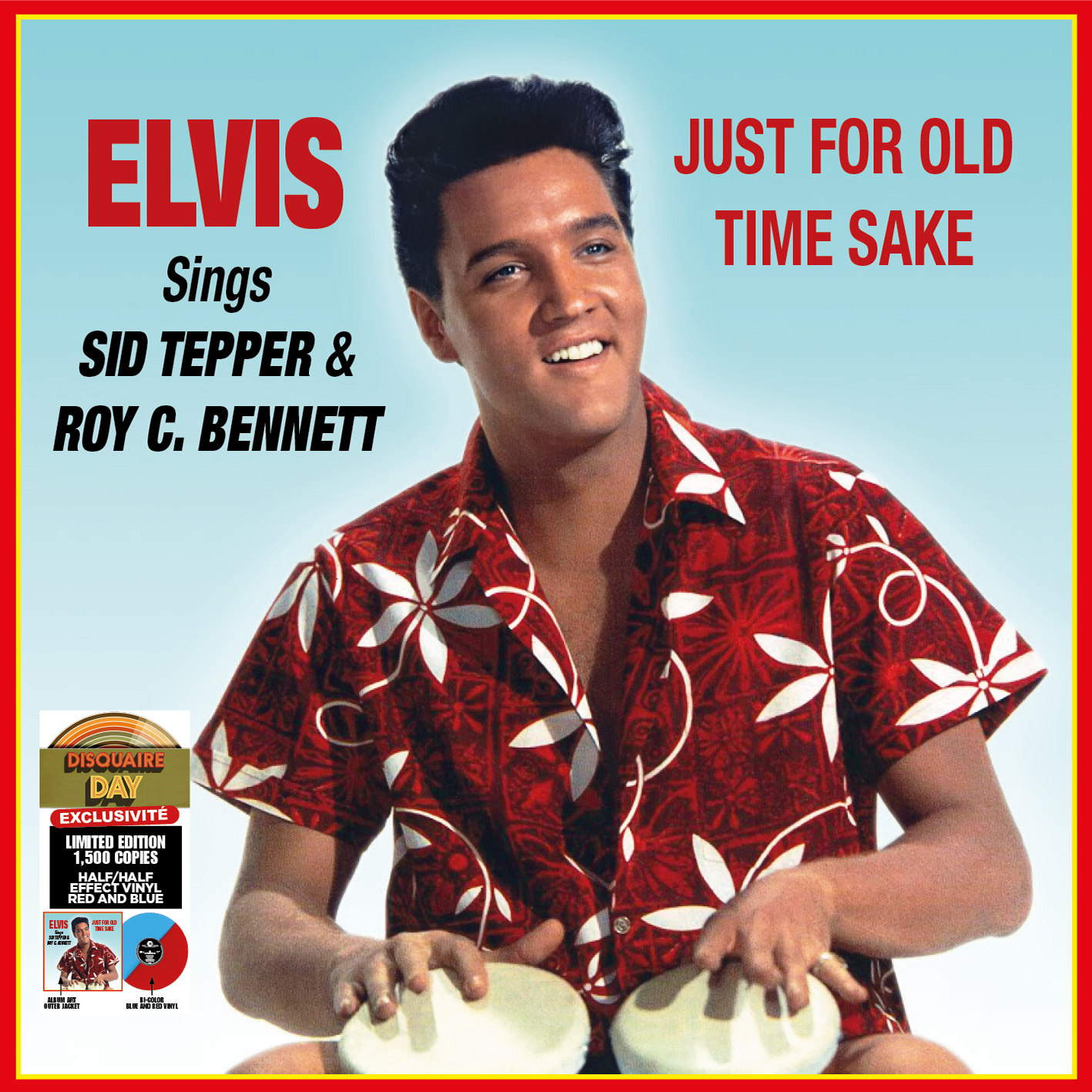 Cover-Vinyl-Elvis-Presley-Sings-Sid-Tepper-Roy-C.-Bennett-Just-for-Old-Time-Sake-With-Sticker