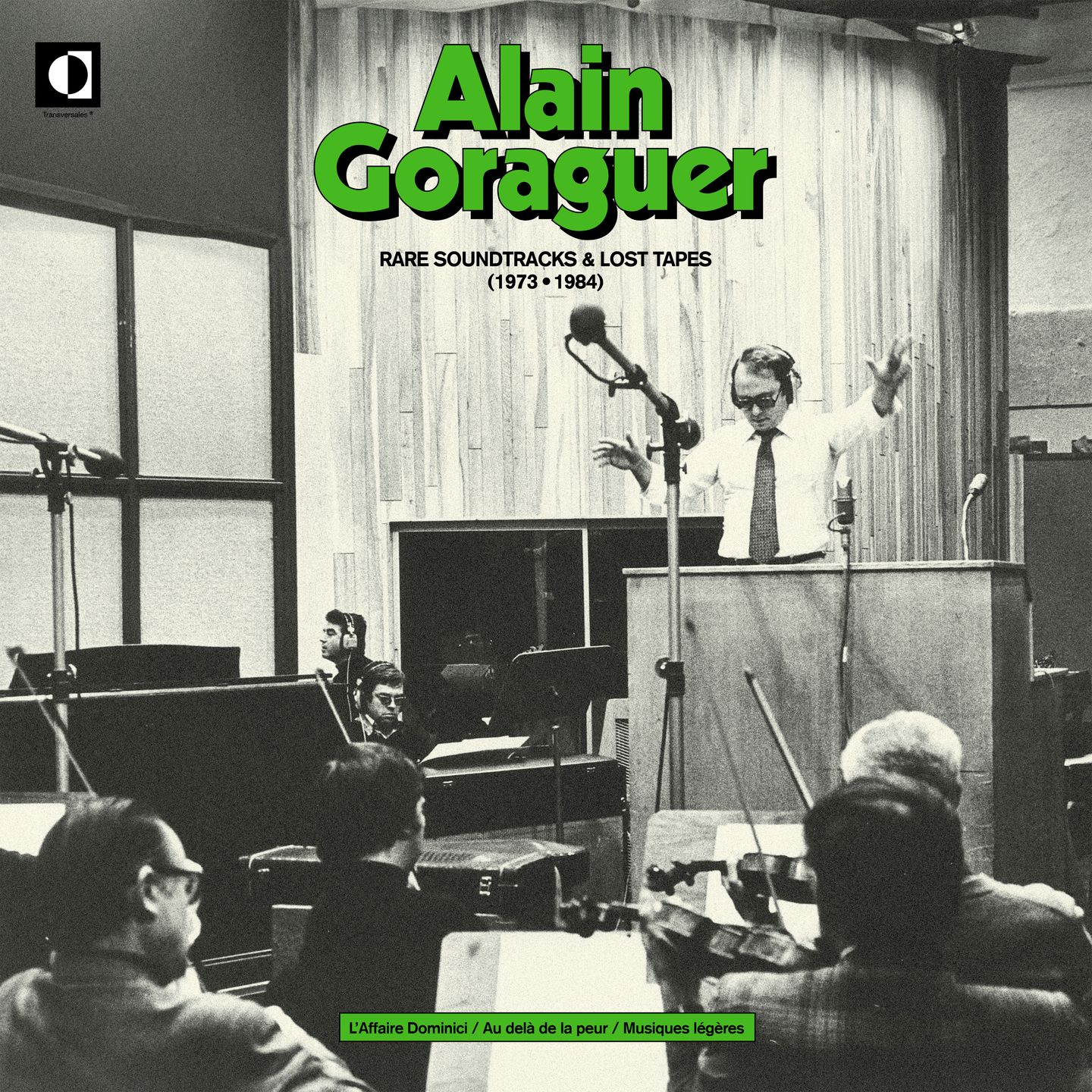 GORAGUER, ALAIN - SOUNDTRACKS & LOST TAPES - LP